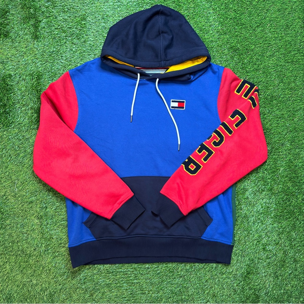 Tommy Hilfiger color block hoodie